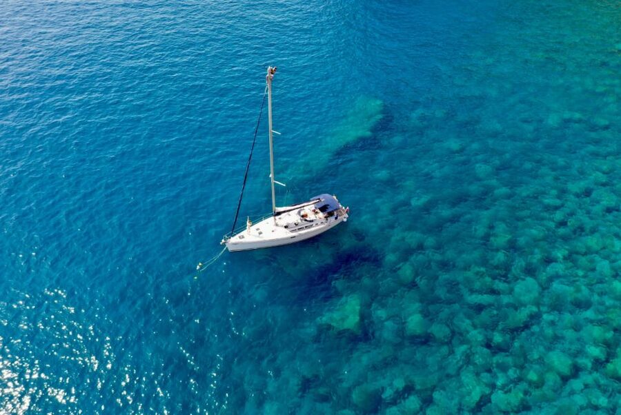 From Puerto de Mogán: Sailboat Trip with Food and Drinks - Lunch, wine, and the value of the $100 price