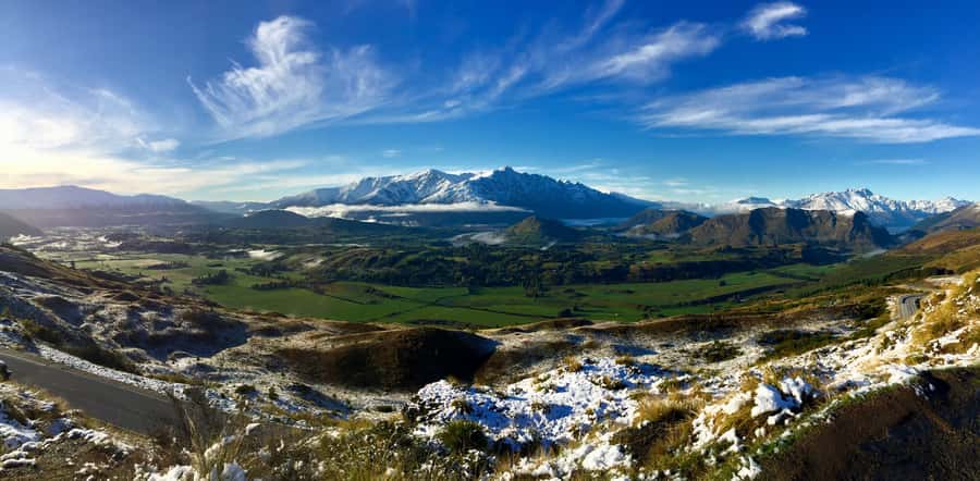 From Queenstown: Skippers Canyon Jet Boat Ride - What Skippers Road feels like from the vehicle