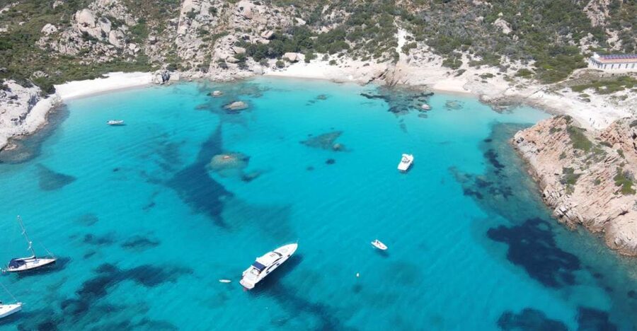 From Santa Teresa Gallura: La Maddalena Full-Day Boat Tour - Cruising toward Santa Maria