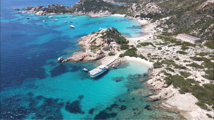 From Santa Teresa Gallura: La Maddalena Full-Day Boat Tour - The second swim at Spargi