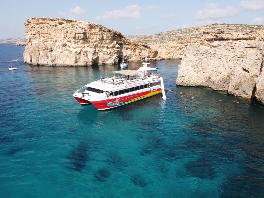 From Sliema: Gozo, Comino and Blue Lagoon Cruise - A full day from Sliema to Malta’s smaller islands