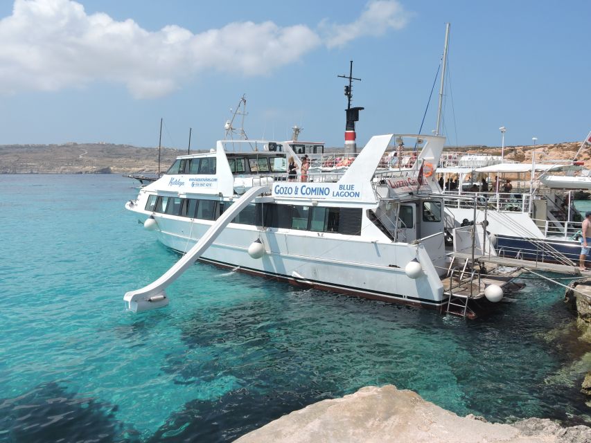 From Sliema: Gozo, Comino and Blue Lagoon Cruise - Mgarr Harbour and the choice on Gozo