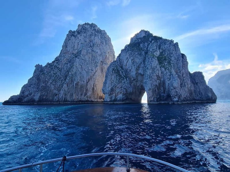 From Sorrento: Capri Boat Tour with Blue Grotto Visit - Faraglioni Rocks and the White Grotto