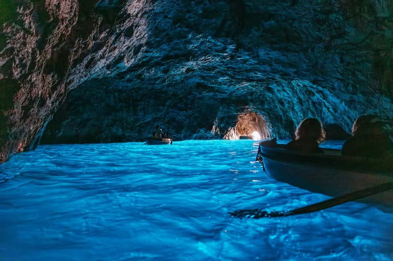 From Sorrento: Capri Boat Tour with Blue Grotto Visit - Capri’s Southern Coast, From Punta Carena to the Green Grotto