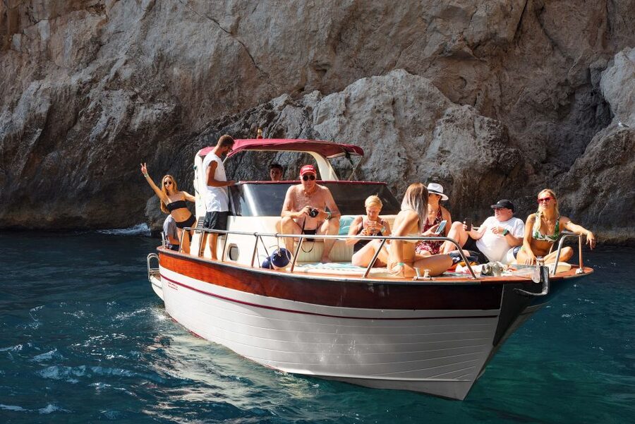 From Sorrento: Capri Island Boat Day Trip With Transfer - Returning to Sorrento by boat and van