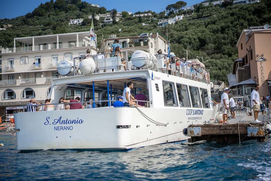 From Sorrento/Nerano: Capri Island Cruise with Guide Onboard - Key points to know before booking
