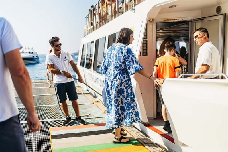 From Sorrento/Nerano: Capri Island Cruise with Guide Onboard - Capri town, Anacapri, and the optional €26 shuttle