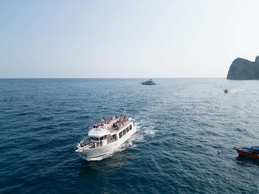From Sorrento/Nerano: Capri Island Cruise with Guide Onboard - Ieranto Bay and the final run to Nerano