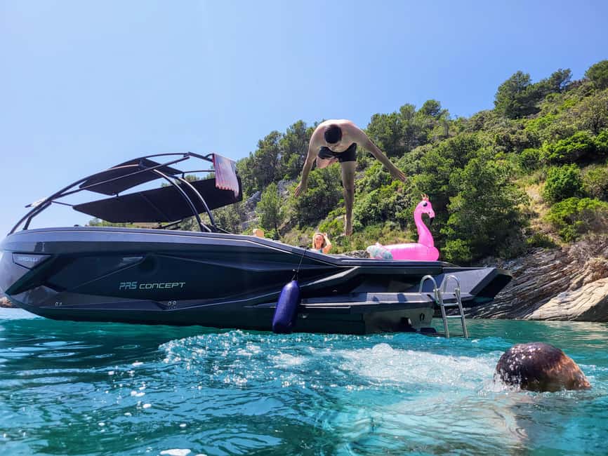 From Split: Blue Cave, Hvar, Mamma Mia, 5 Islands boat Tour - Why the Blue Cave start sets the pace
