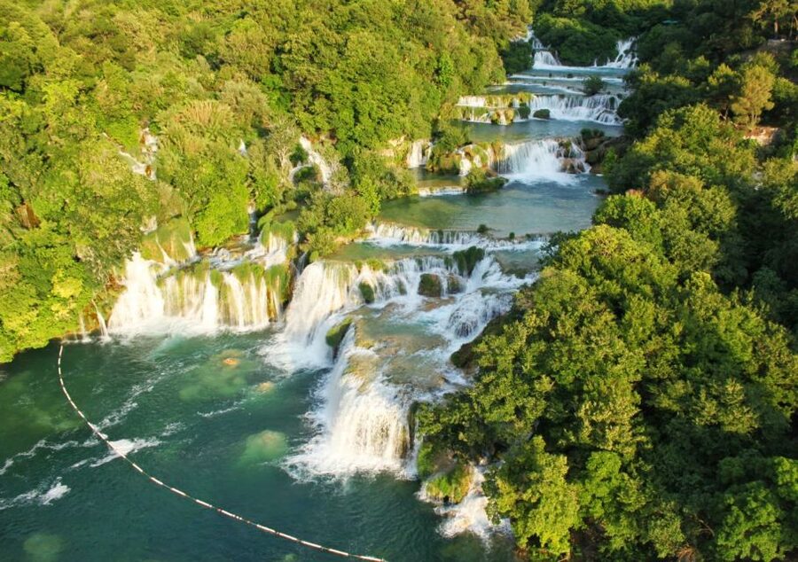 From Split: Krka Waterfalls Cruise & Trogir Walking Tour - Trogir in 75 minutes