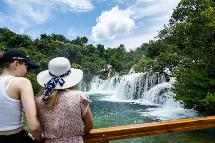 From Split: Krka Waterfalls Cruise & Trogir Walking Tour - Krka National Park and Skradinski Buk