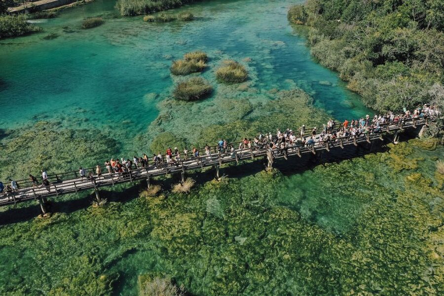 From Split: Krka Waterfalls Tour with Boat Cruise & Swimming - The Panoramic Boat Ride to Skradin