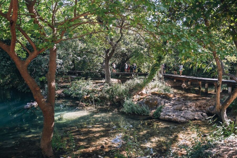 From Split: Krka Waterfalls Tour with Boat Cruise & Swimming - Exploring the Ethno-Village