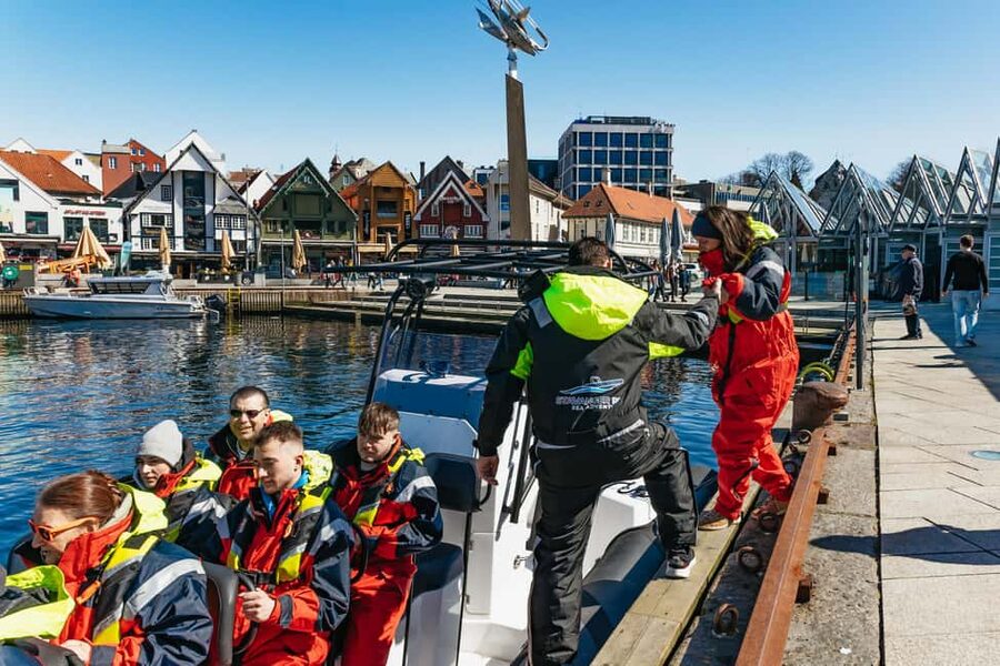 From Stavanger: Lysefjorden & Pulpit Rock RIB Boat Tour - Fantahala and Vagabond Cave