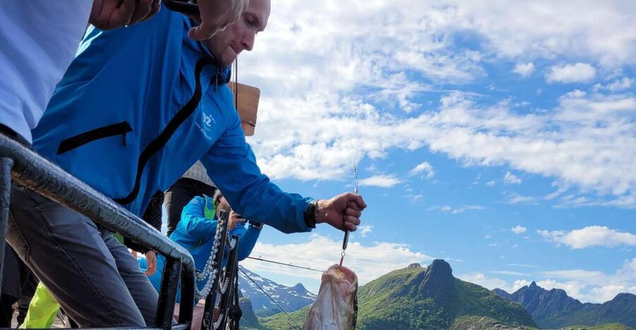 From Svolvaer: Lofoten Fishing Boat Cruise - Learning the ropes from Born, Bor, Jonas, and Bård