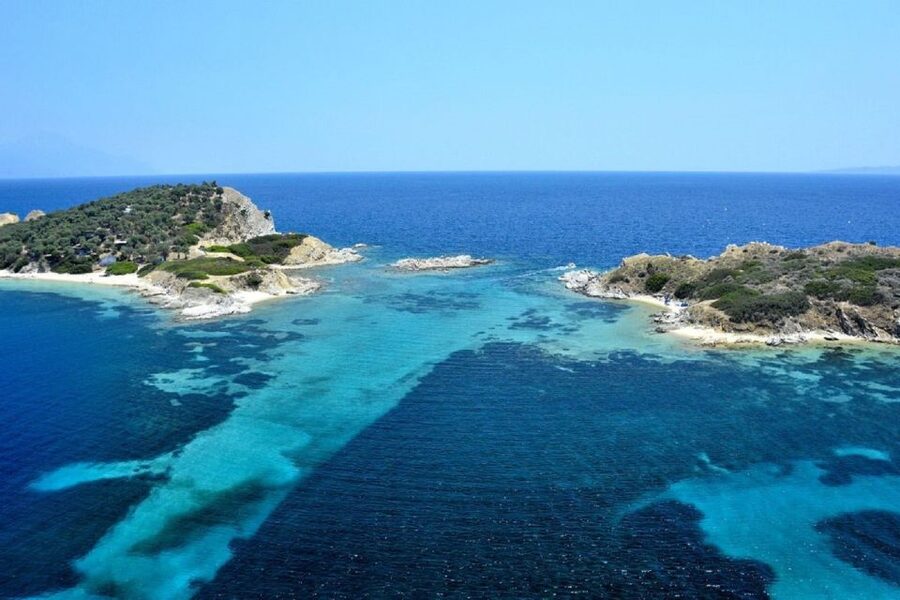 From Thessaloniki: Halkidiki Blue Lagoon Cruise - Beaches and the Diaporos islands