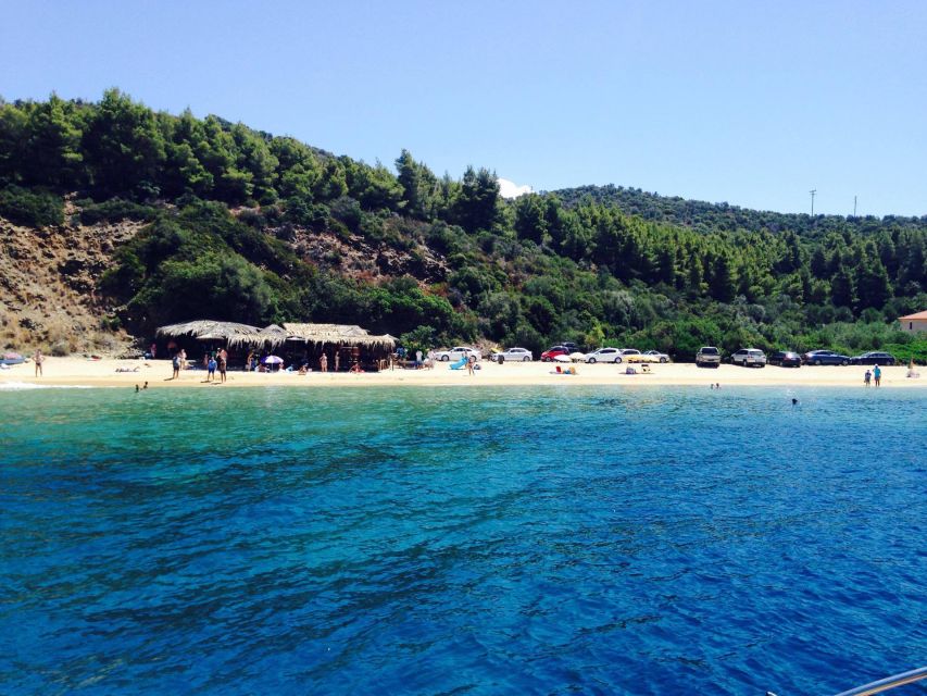 From Thessaloniki: Halkidiki Blue Lagoon Cruise - Lunch, drinks, and the real value of $77