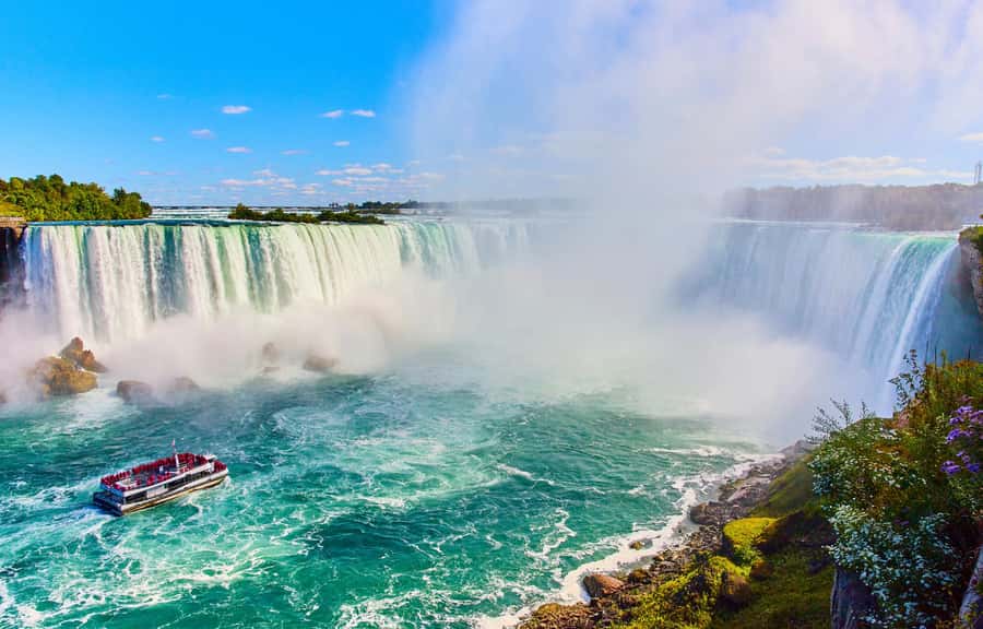 From Toronto: Niagara Falls Tour + Boat Ride and/or Journey - Hornblower Boat Cruise: the best close-up view