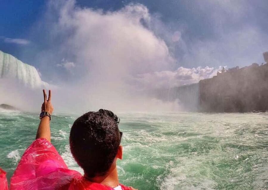 From Toronto: Niagara Falls Tour with Cruise & Maple Tasting - Meeting the Horseshoe Falls from the water