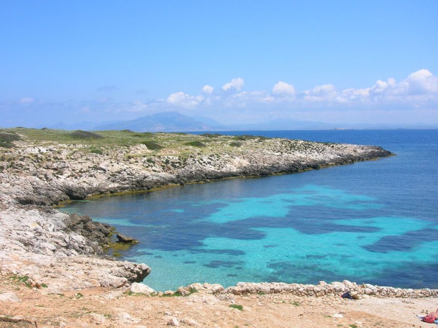 From Trapani: Cruise to Favignana and Levanzo with lunch - Starting at Via Ammiraglio Staiti 93