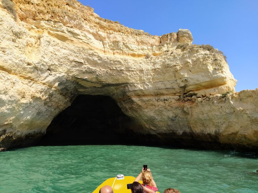 From Vilamoura: 2.5-Hour Benagil Cave and Dolphins Boat Tour - Benagil Cave and the Algarve cliffs
