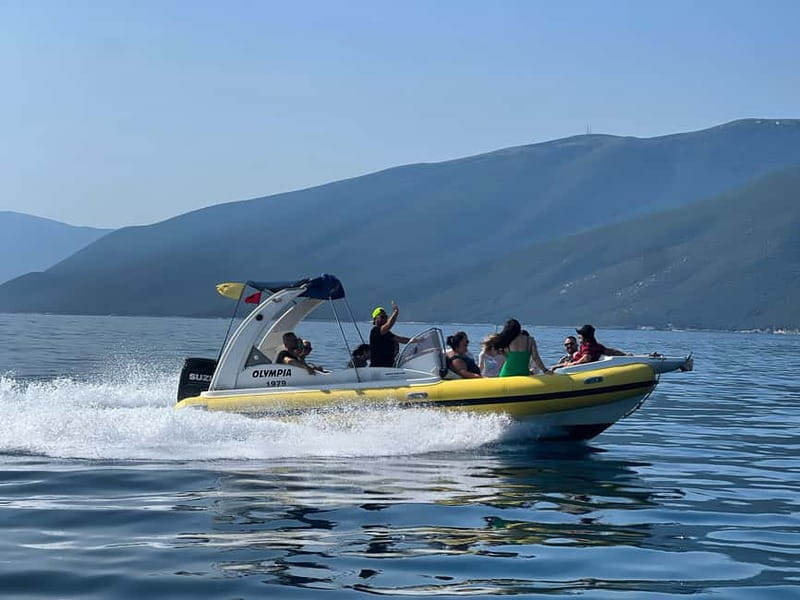 From Vlore: Haxhi Ali Cave & Karaburun Beach Speedboat Tour - The 10-minute walk to St Koli Bay