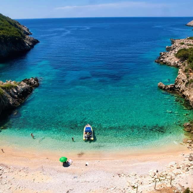 From Vlore: Haxhi Ali Cave & Karaburun Beach Speedboat Tour - What to pack for the pebbly coves