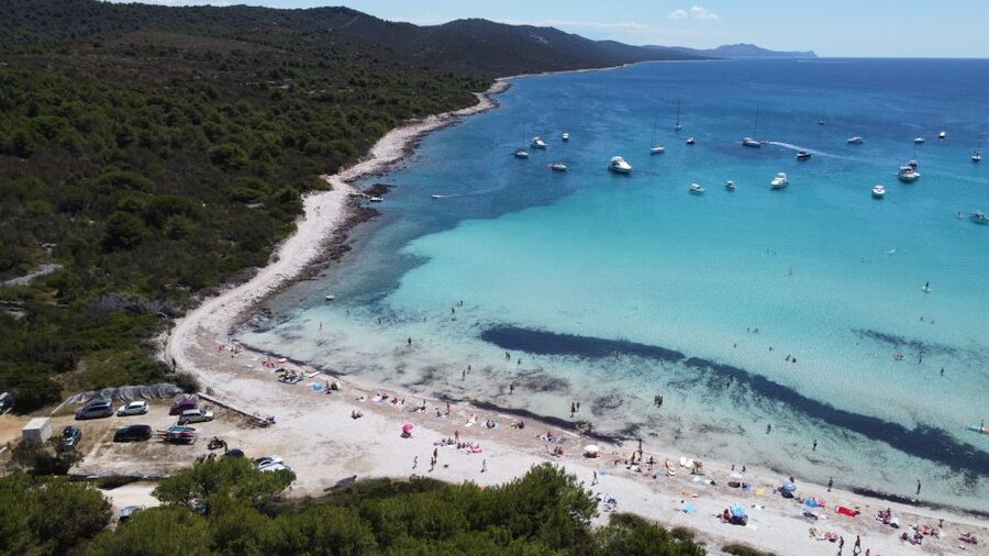 From Zadar: Full-Day Boat Trip to Sakarun Beach & Dugi Otok - Arriving at Božava and changing to the island bus
