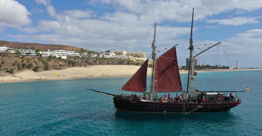 Fuerteventura: 4-Hour Pirate Sailing Adventure - Raising sails and finding pirate treasure