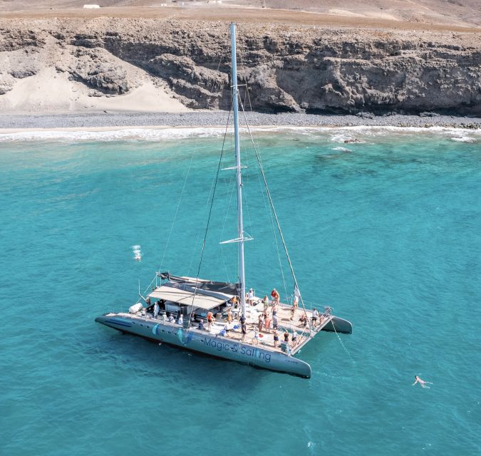 Fuerteventura: Magic Catamaran Trip with Food and Drinks - Pickup, meeting points, and the $91 price