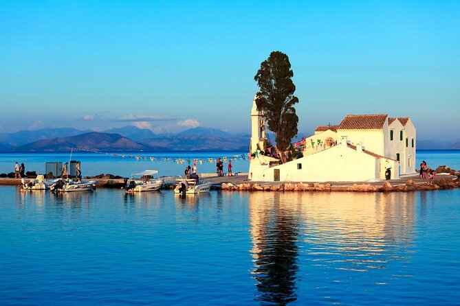 Full-Day Boat Tour of Paxos Antipaxos Blue Caves from Corfu - Corfu Town from the water