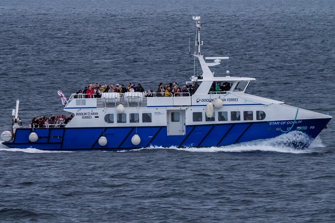 Galway to Inisheer Aran Islands, Cliffs of Moher and Boat Trip - Seeing the Cliffs of Moher from below