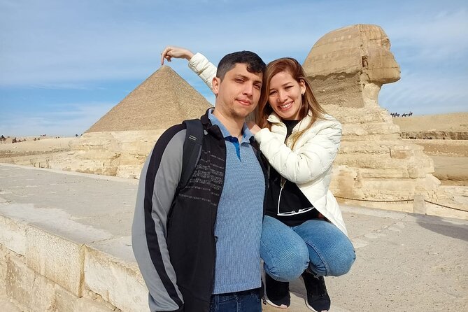 Giza pyramids, Sphinx, ATV bike, Lunch,Camel ride, Dinner cruise& shopping tour - Khafre and Menkaure: two different pyramid experiences