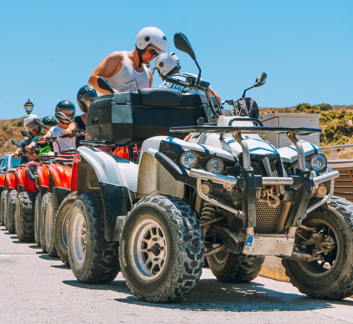 Gozo: Full-Day Quad Tour with Private Round-Trip Boat - Returning by powerboat through Comino