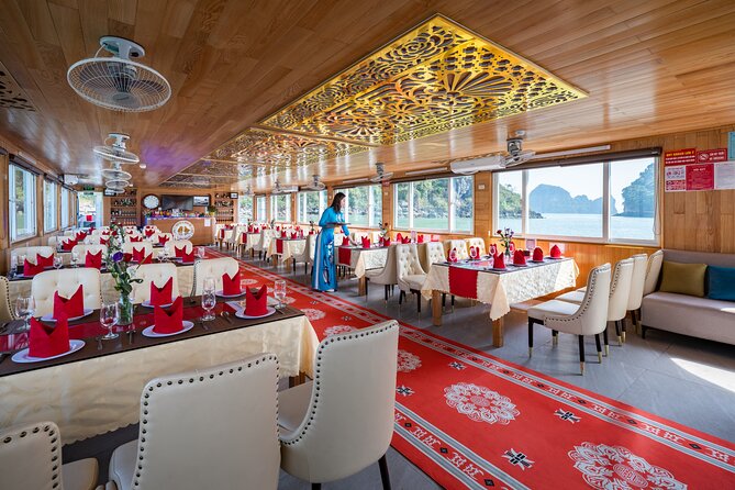 Ha Long Bay Cruise Day Tour - Cave, Kayaking, Swimming & Lunch - The early bus from Hanoi to Tuan Chau Port