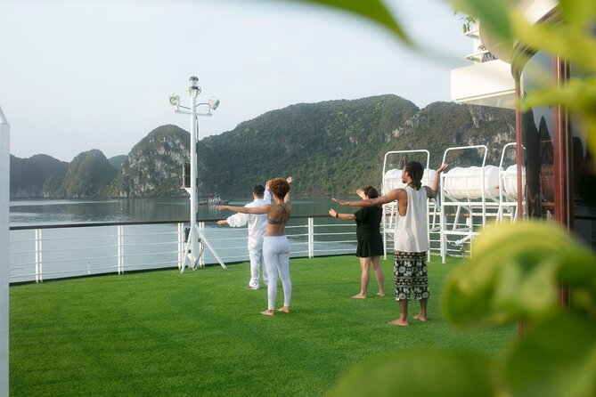 Halong Bay Cruise 2 days 1 night from Hanoi included transfer - Sunrise, Tai Chi, and the second morning