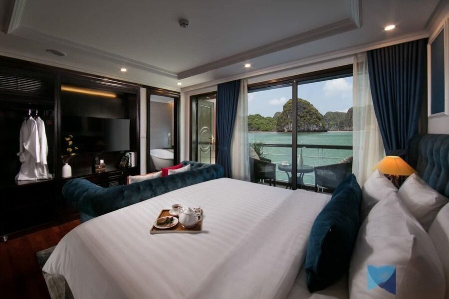 Hanoi: 3-Day Ninh Binh, Ha Long, & Lan Ha Bay 5-Star Cruise - From Ninh Binh to the Lan Ha Bay ship
