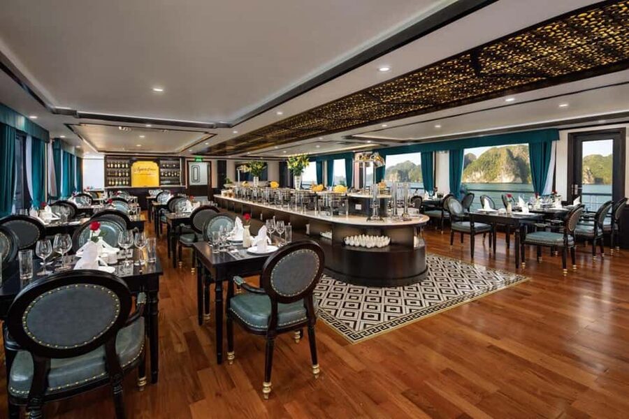Hanoi: Aspira 5★ Overnight Cruise w/ Balcony & Free Transfer - Boarding Aspira at Tuan Chau