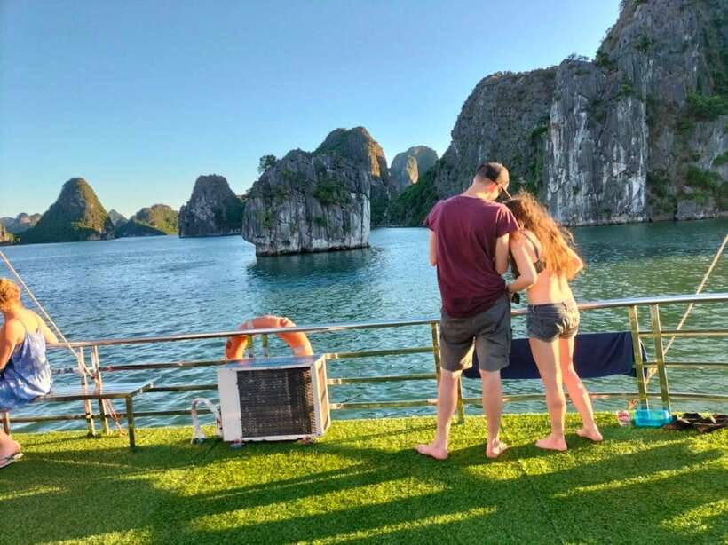 Hanoi: Ha Long Bay Day Cruise - Swimming, Meal, Kayaking - The Highway Run from Hanoi to Tuan Chau Harbor
