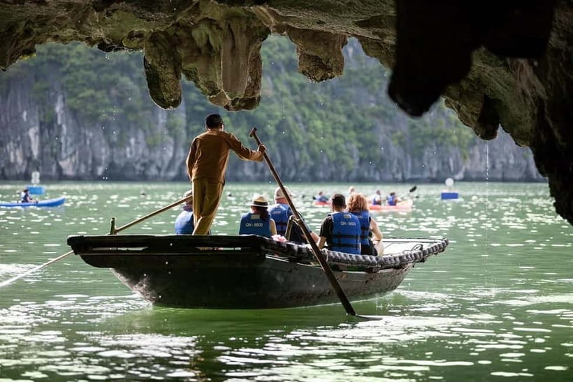 Hanoi: Ha Long Bay Day Cruise - Swimming, Meal, Kayaking - Sunset Drinks Before the Long Ride Home