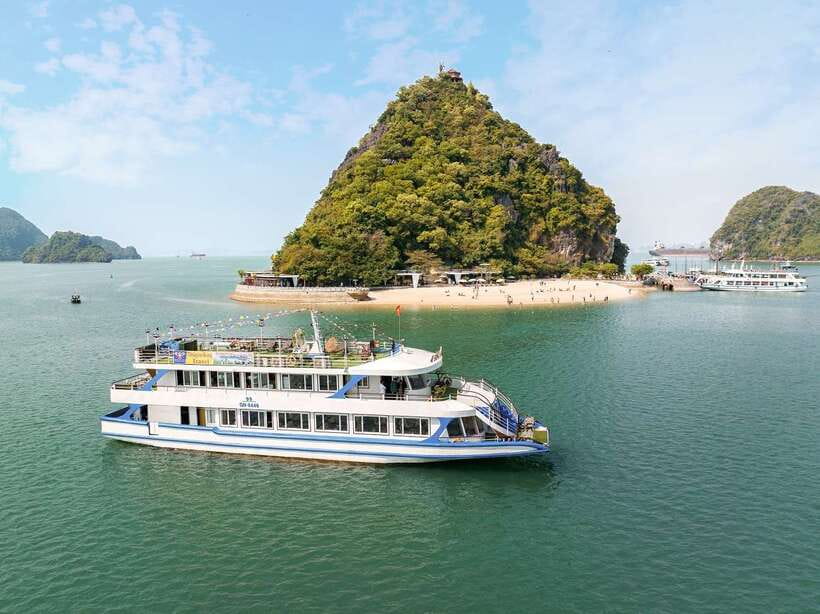 A limestone bay in the Gulf of Tonkin