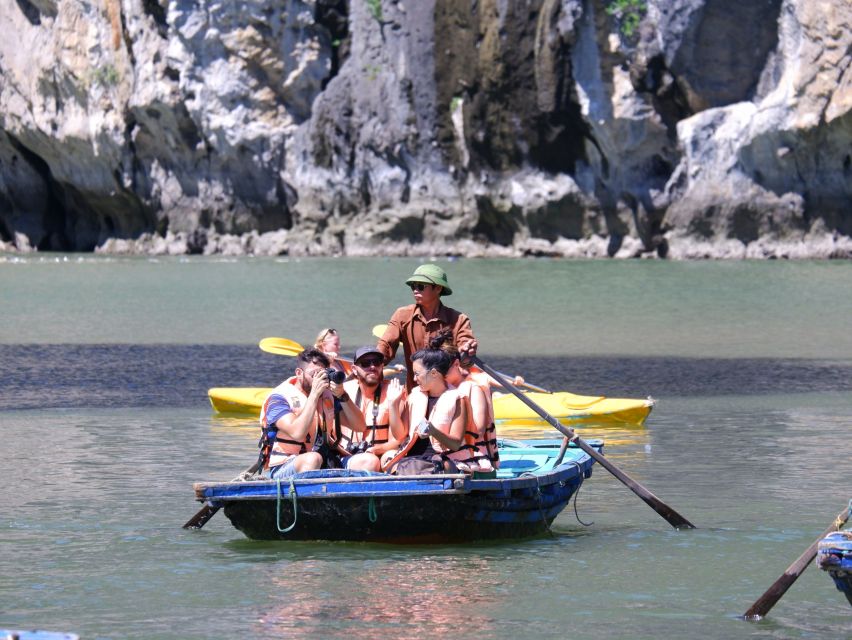 Hanoi: Islands & Caves Ha Long Cruise with Lunch & Kayaking - A seafood lunch with views from the water