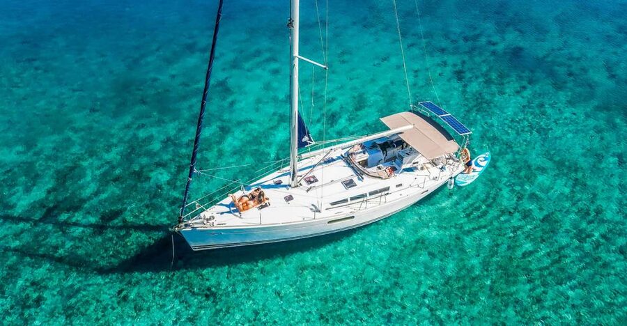 Heraklion: Dia Island Sailboat Cruise with Swimming and Meal - Choosing between morning and afternoon departures