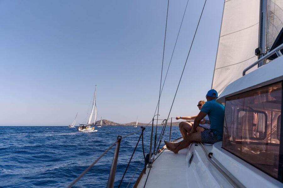 Heraklion: Dia Island Sailing Cruise with Snorkeling - Sailing out of Heraklion’s old harbor