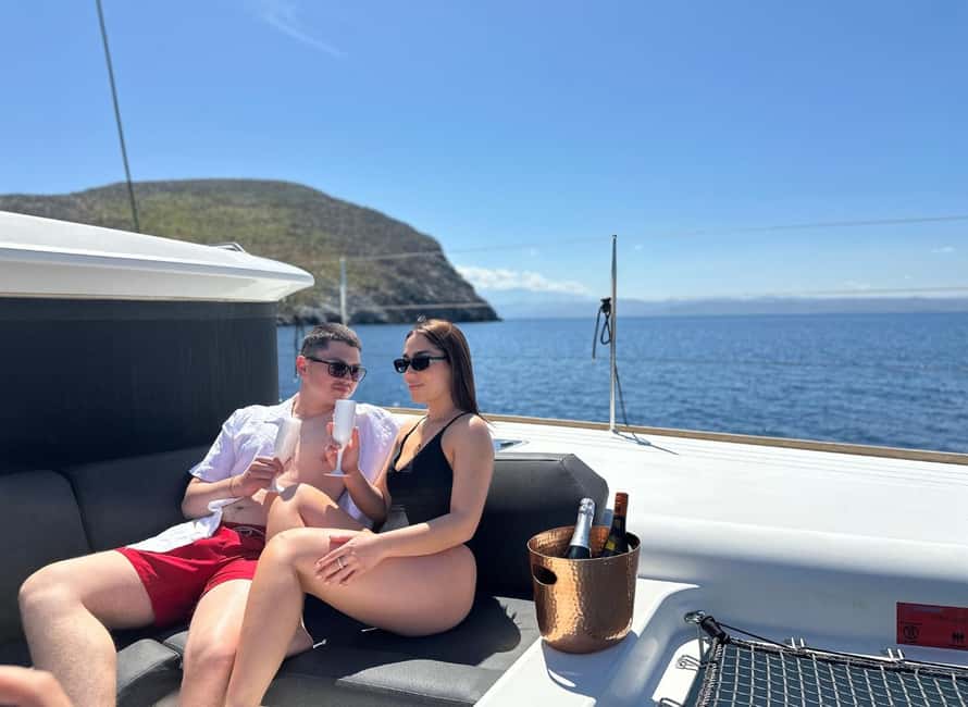 Heraklion Luxury Sailing Catamaran Dia Island | Gourmet Menu - The onboard meal is a major part of the value