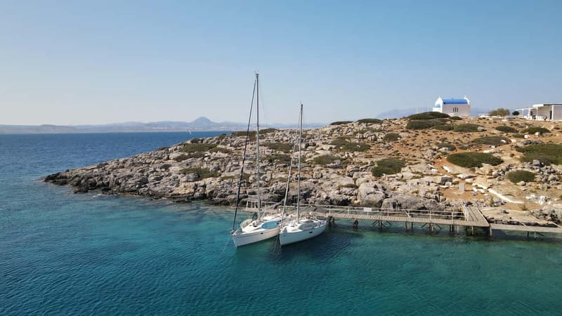 Heraklion: Sailing Trip to Dia Island with Lunch & Swimming - Three Hours in Saint George Bay