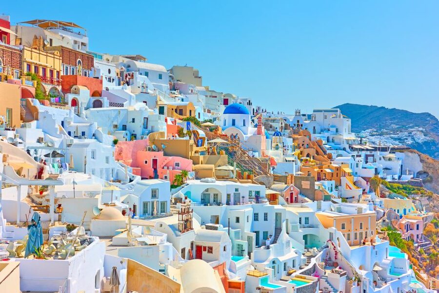 Heraklion: Santorini Day Trip with Boat Transfer & Oia Visit - Comfort, walking, and who should skip it