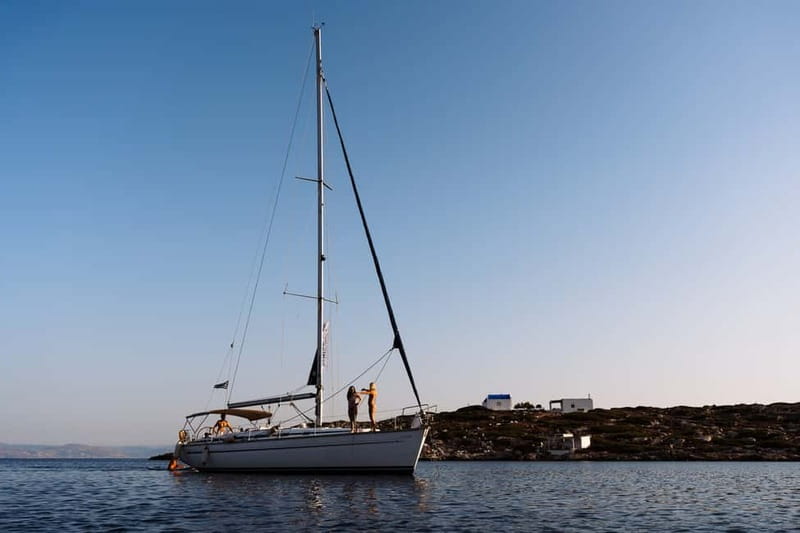Heraklion: Sunset Sailing Cruise Dia Island with Snorkeling - Sailing one hour from Heraklion to Dia Island