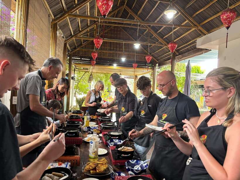 Hoi An: Basket Boat Ride, Cooking Class by Hangcoconut - A lively boat ride, not a quiet nature cruise