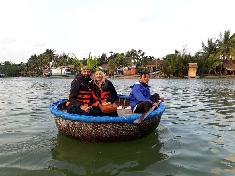Hoi An: Coconut Basket Boat Ride by Hangcoconut - The guides make a big difference